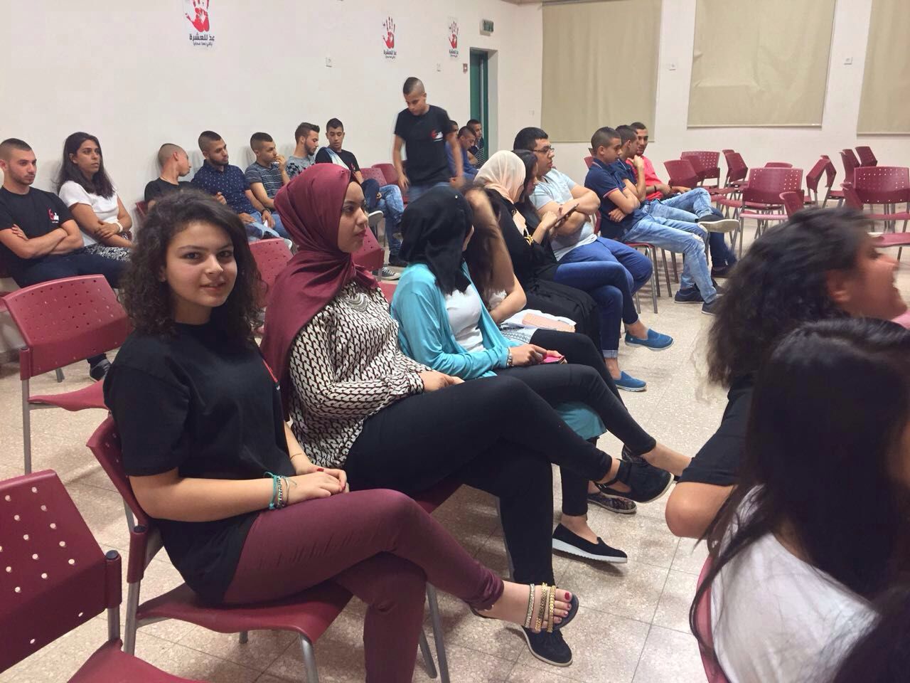 امسية لمناهضة العنف والجريمة في كفر قرع