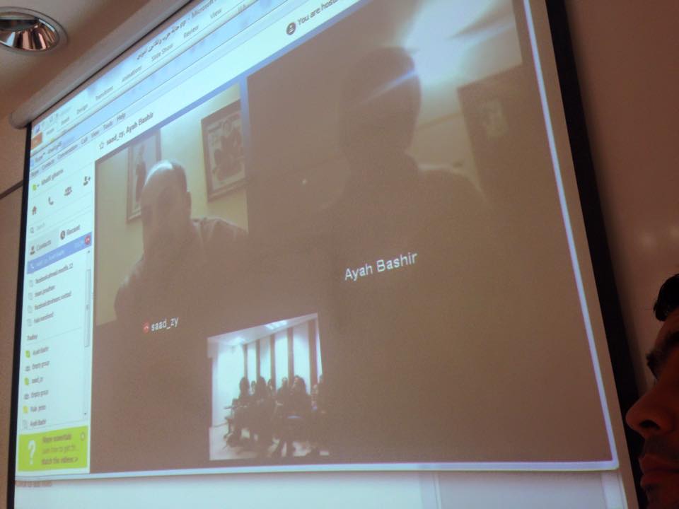 منتدى بلدنا الثقافي في الجامعة العبرية ينظم ندوة بعنوان : تداعيات العدوان على شعبنا في غزّة
