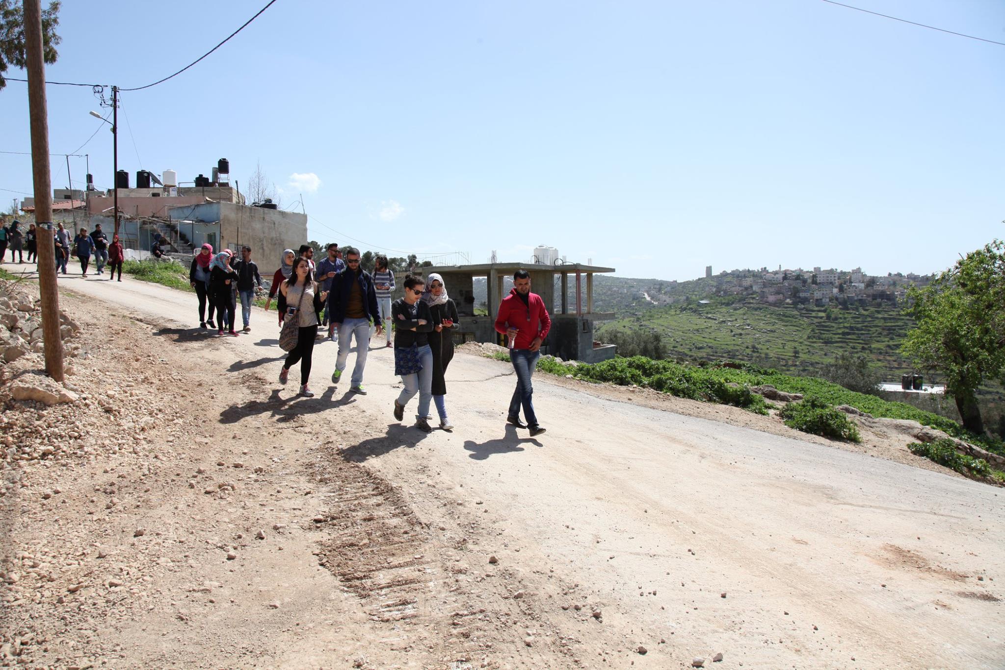 متحركين لأجل فلسطين تنظم جولة فلسطينية في رام الله 