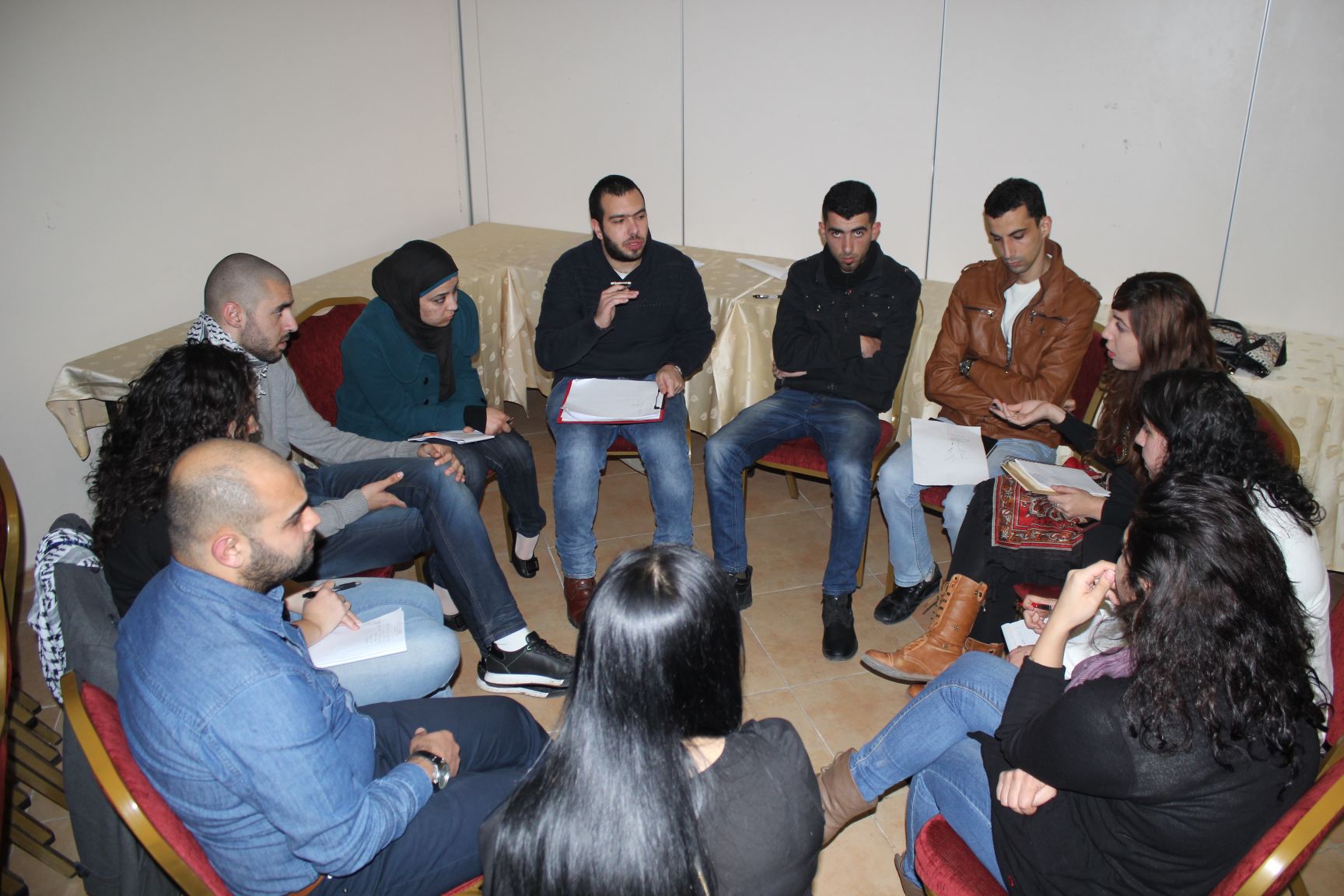 بالتزامن بين غزة والضفة والداخل الفلسطيني: مشروع الشباب الفلسطيني – معا من أجل التغيير يختتم ورشتي تدريب