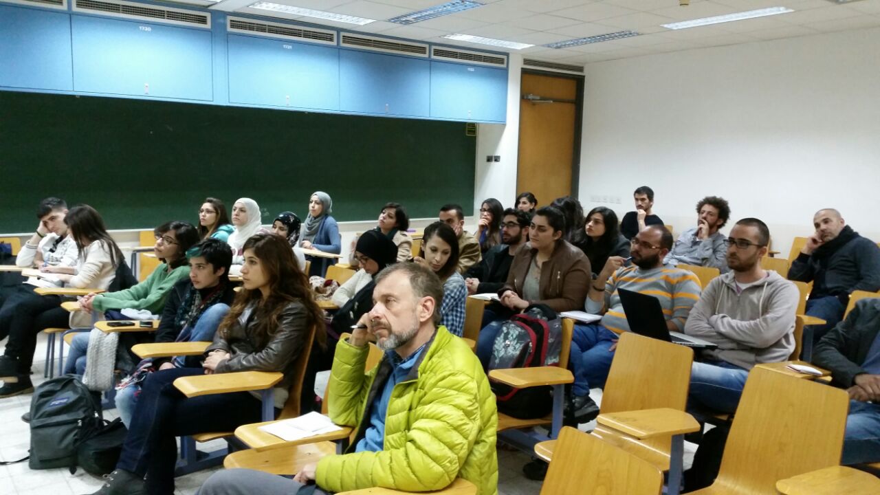 منتدى بلدنا ينظم ندوة بعنوان الهوية الفلسطينية في إطار الفن المعاصر في جامعة تل ابيب