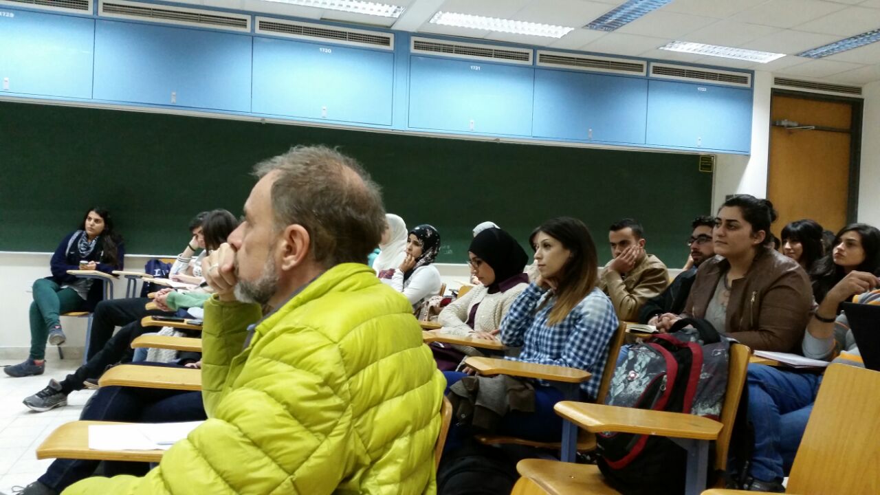 منتدى بلدنا ينظم ندوة بعنوان الهوية الفلسطينية في إطار الفن المعاصر في جامعة تل ابيب