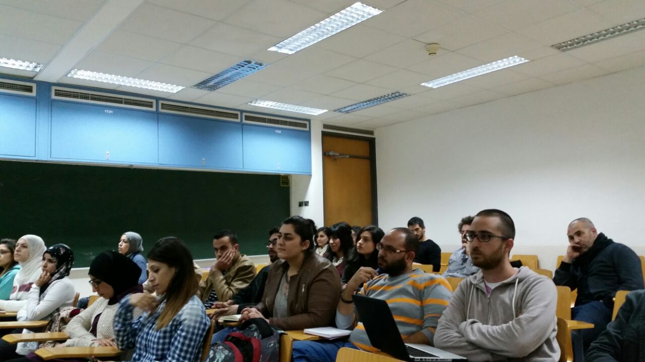 منتدى بلدنا ينظم ندوة بعنوان الهوية الفلسطينية في إطار الفن المعاصر في جامعة تل ابيب